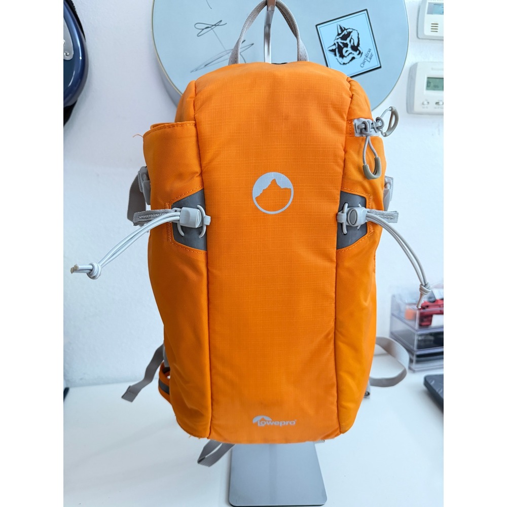 Lowepro Flipside Sport 10L AW Camera Backpack Orange Grey All Weather Cover